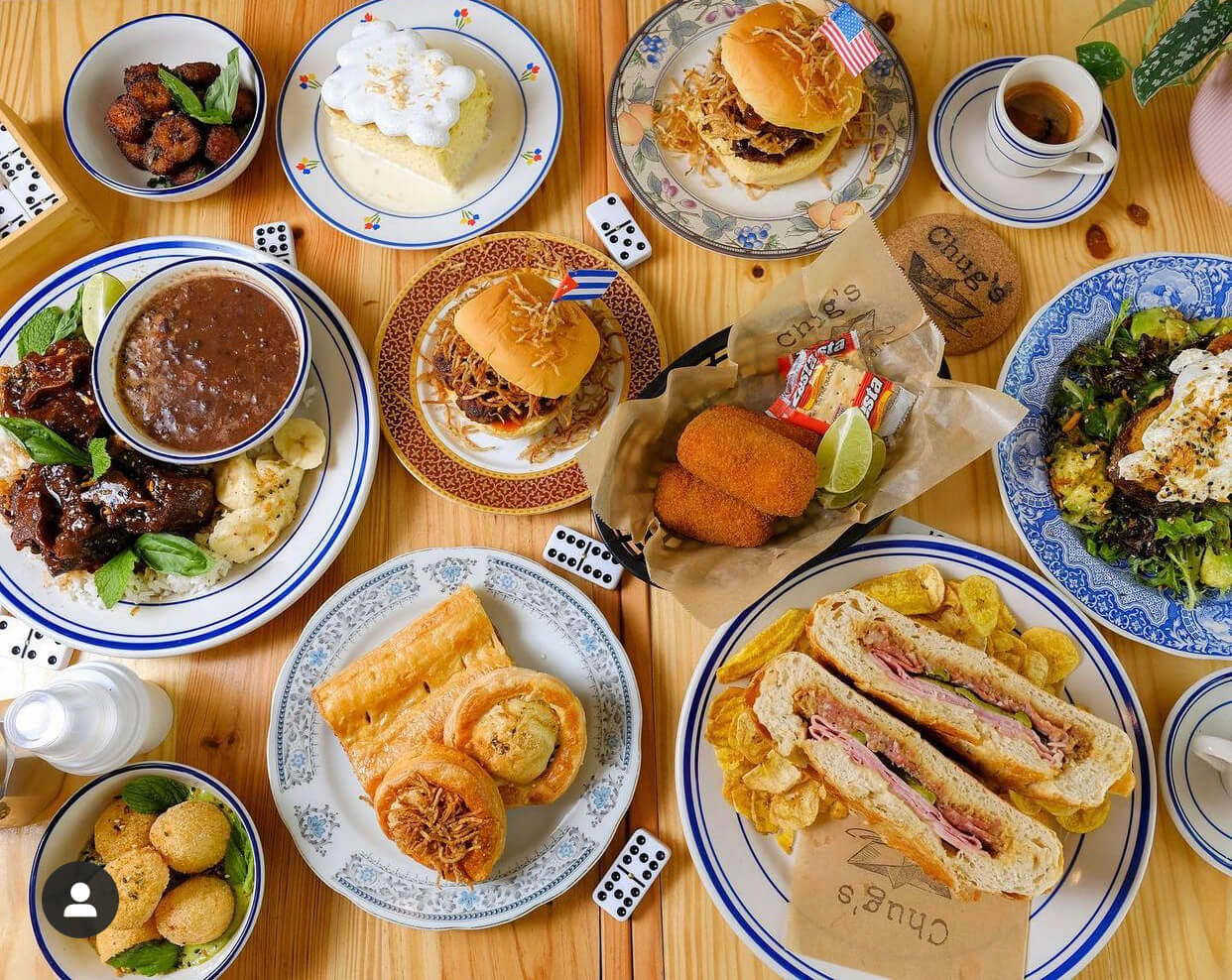 to Chug's Cuban American Diner in Coconut Grove