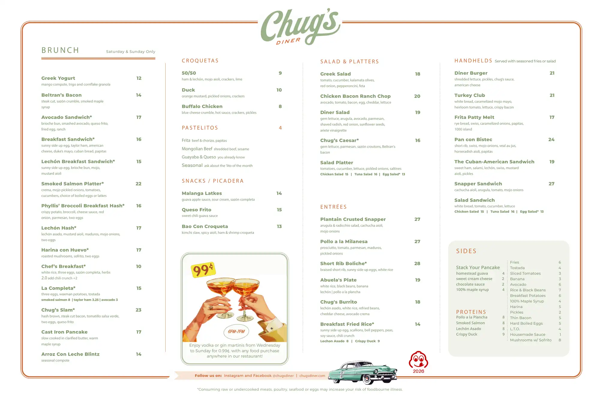 August Menu Page2