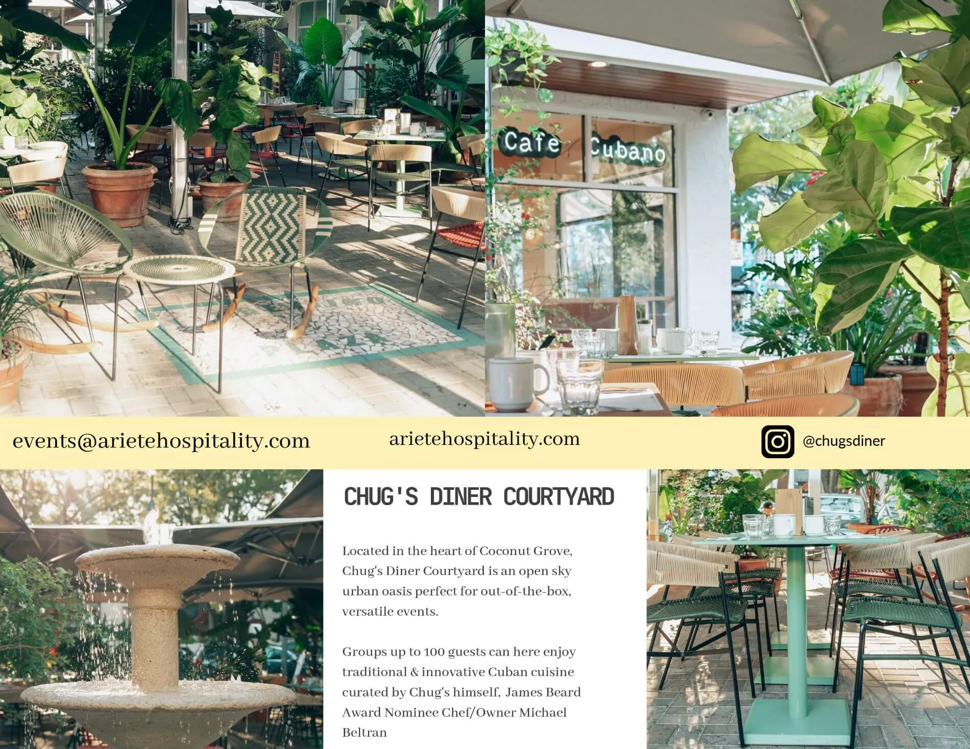 Chugs Courtyard Deck