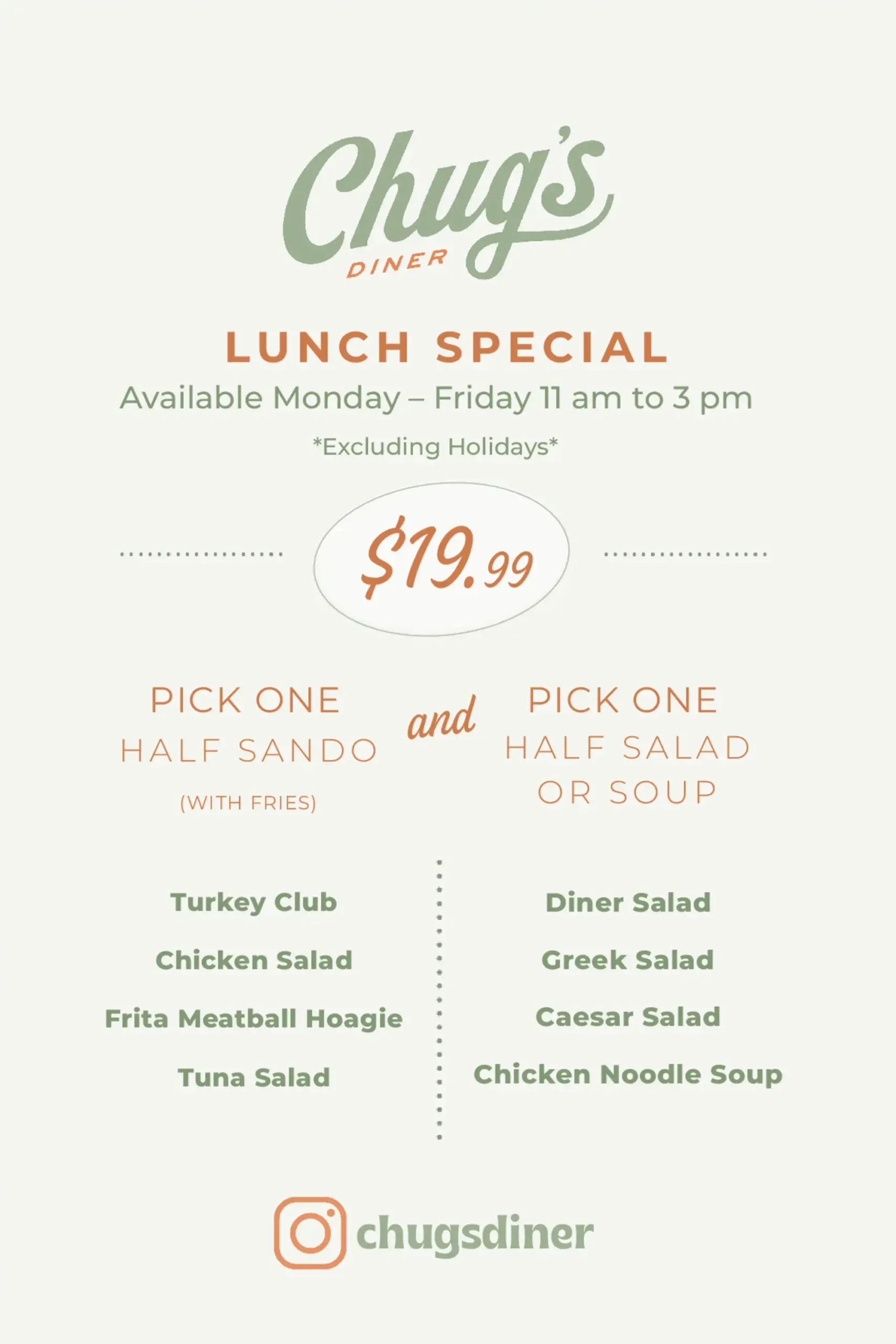 Chugs Diner Lunch 2026 p00 scaled